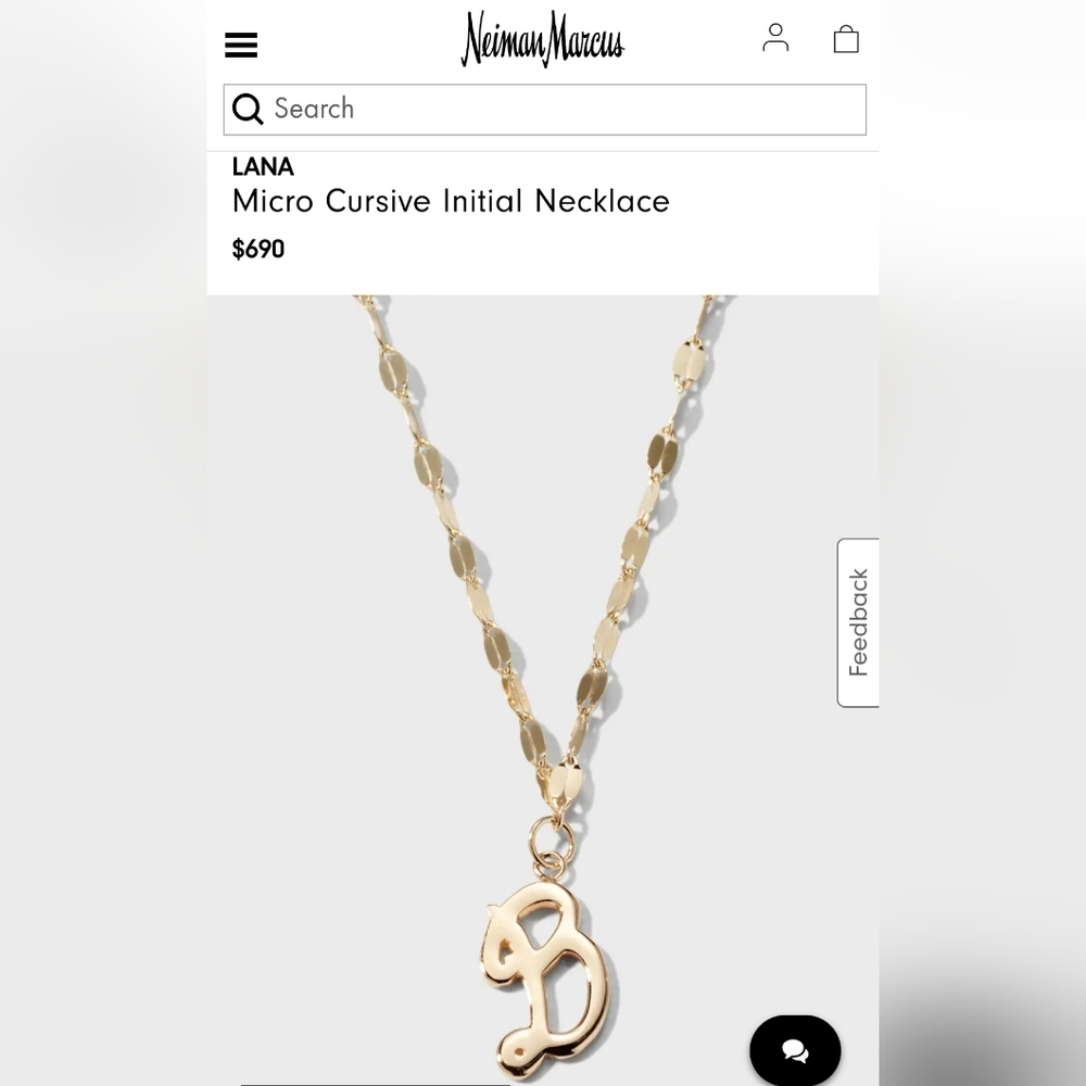 NEW Mirrored link Chain 18k Gold Plated